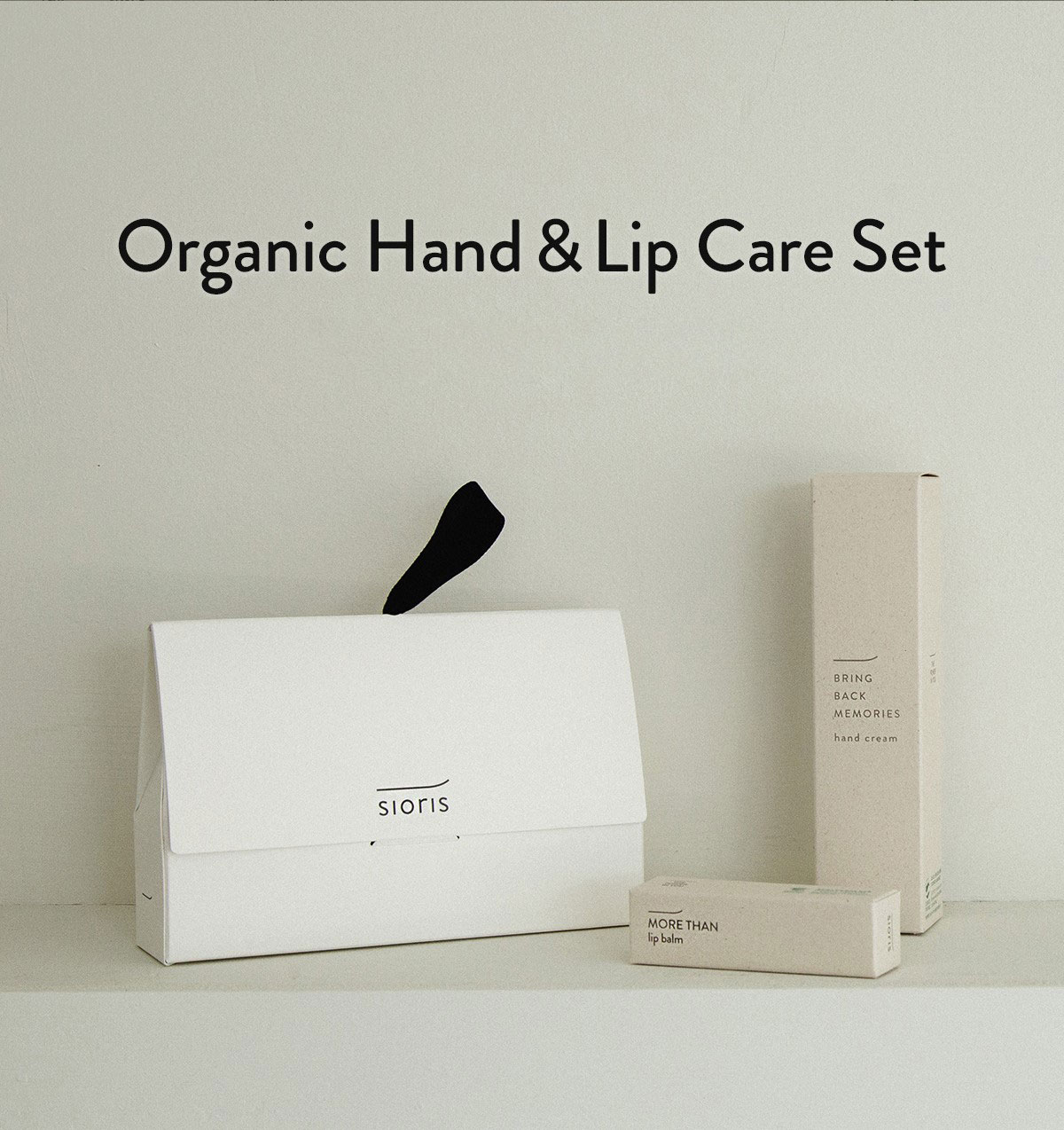 Organic Hand ＆ Lip Care Set